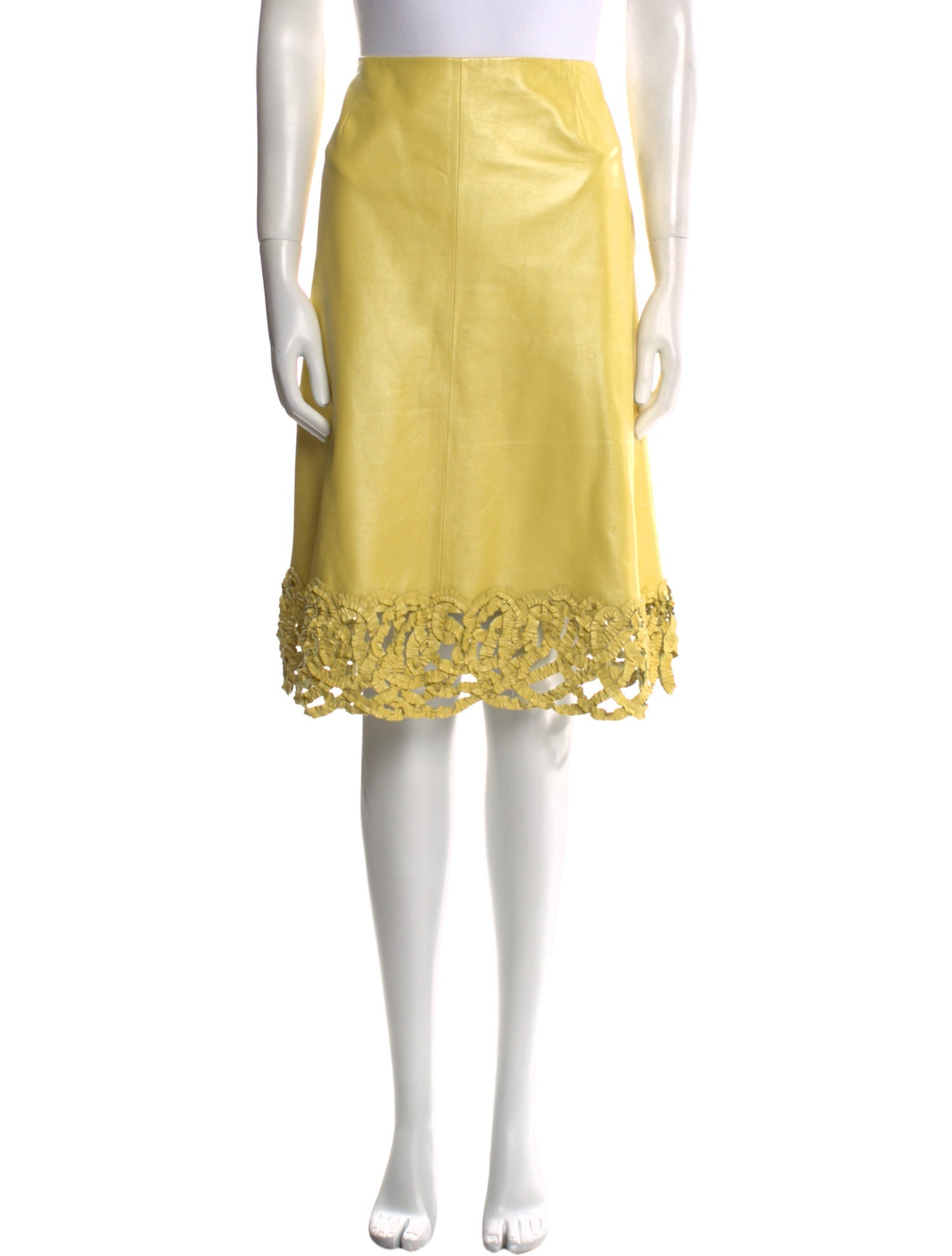 Lafayette 148 Linen Knee-Length Skirt