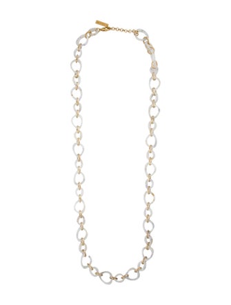 Lafayette 148 Resin Chain Link Necklace
