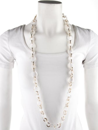 Lafayette 148 Resin Chain Link Necklace