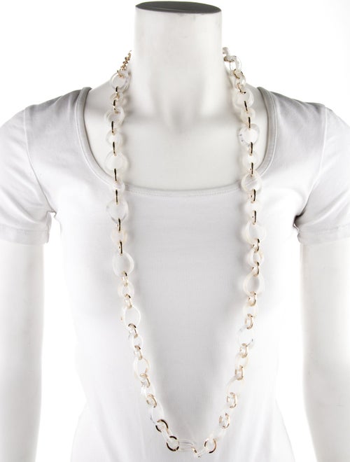 Lafayette 148 Resin Chain Link Necklace
