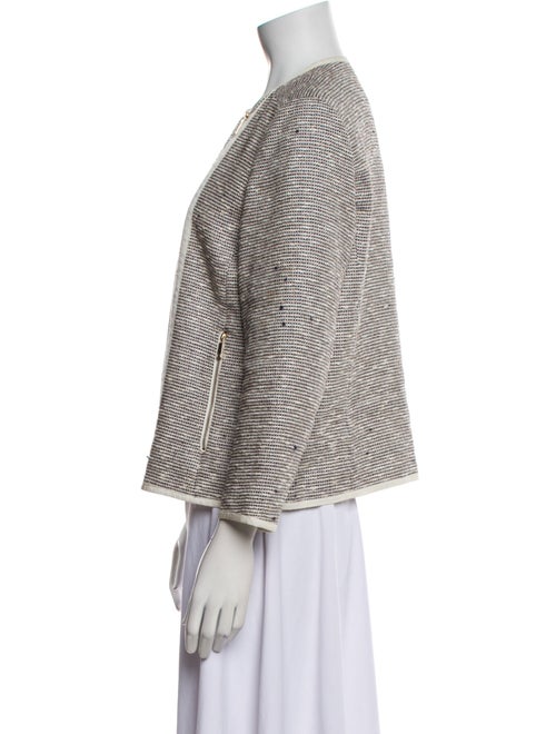 Lafayette 148 Tweed Pattern Evening Jacket