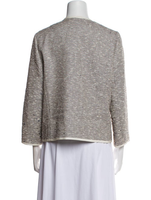 Lafayette 148 Tweed Pattern Evening Jacket