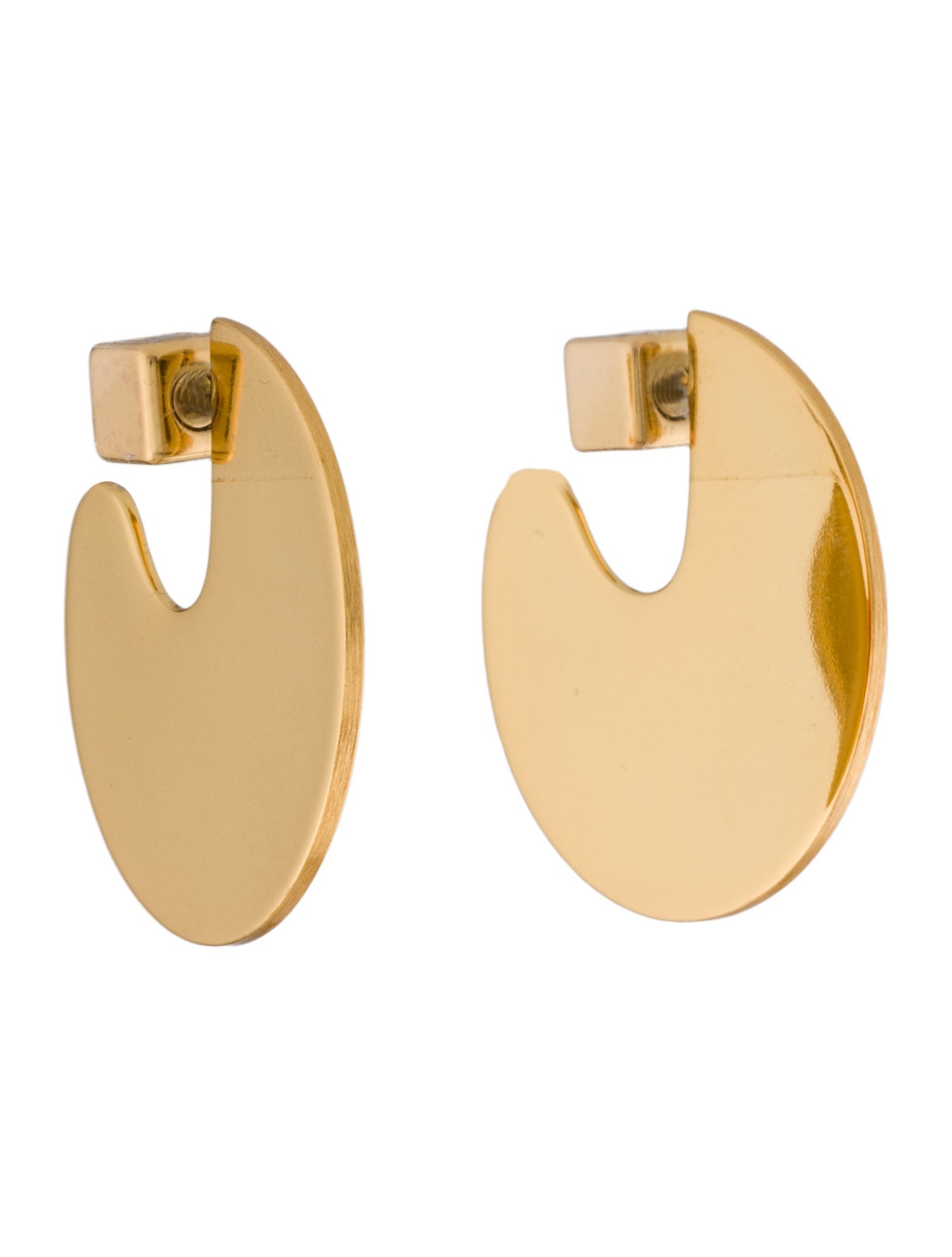 Lafayette 148 Crest Hoop Earrings