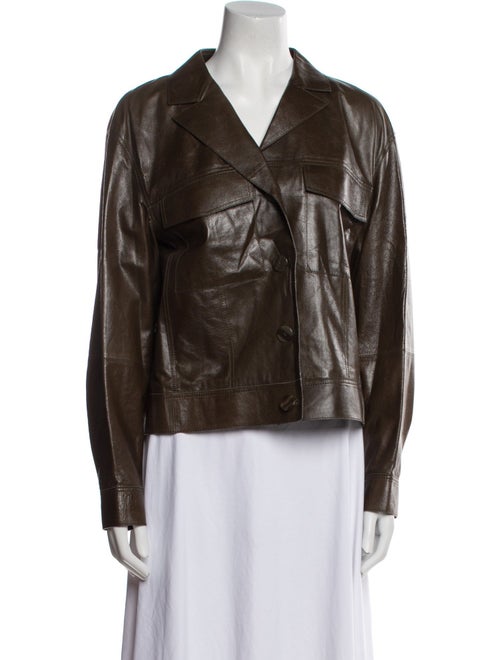 Lafayette 148 Leather Biker Jacket