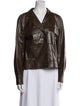 Lafayette 148 Leather Biker Jacket
