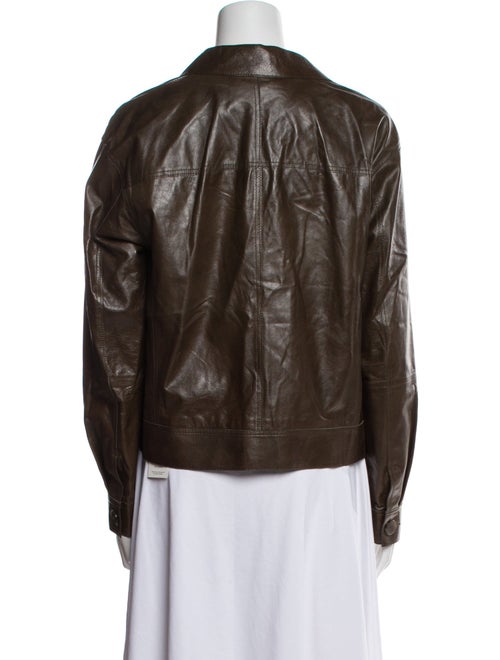 Lafayette 148 Leather Biker Jacket