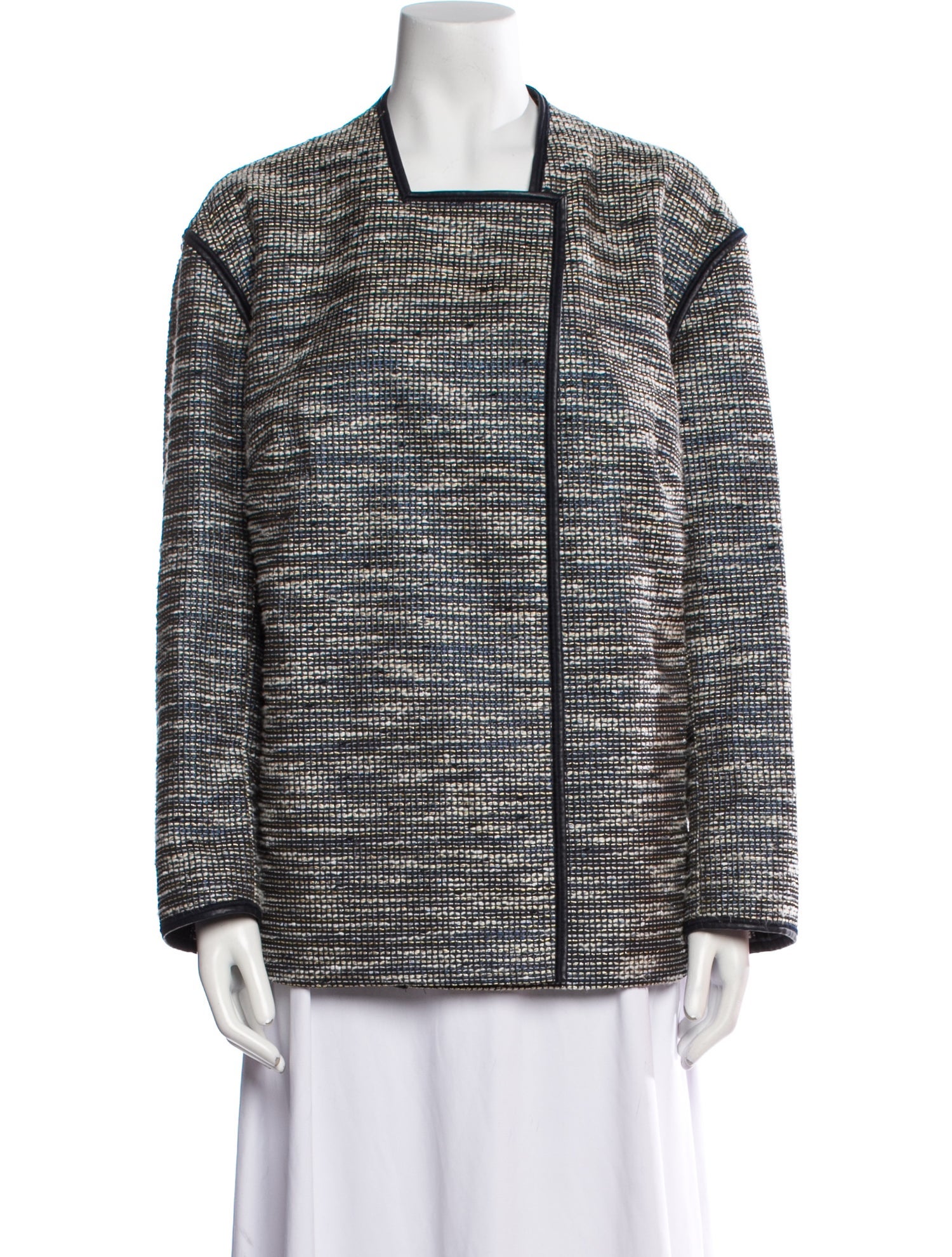 Lafayette 148 Tweed Pattern Evening Jacket