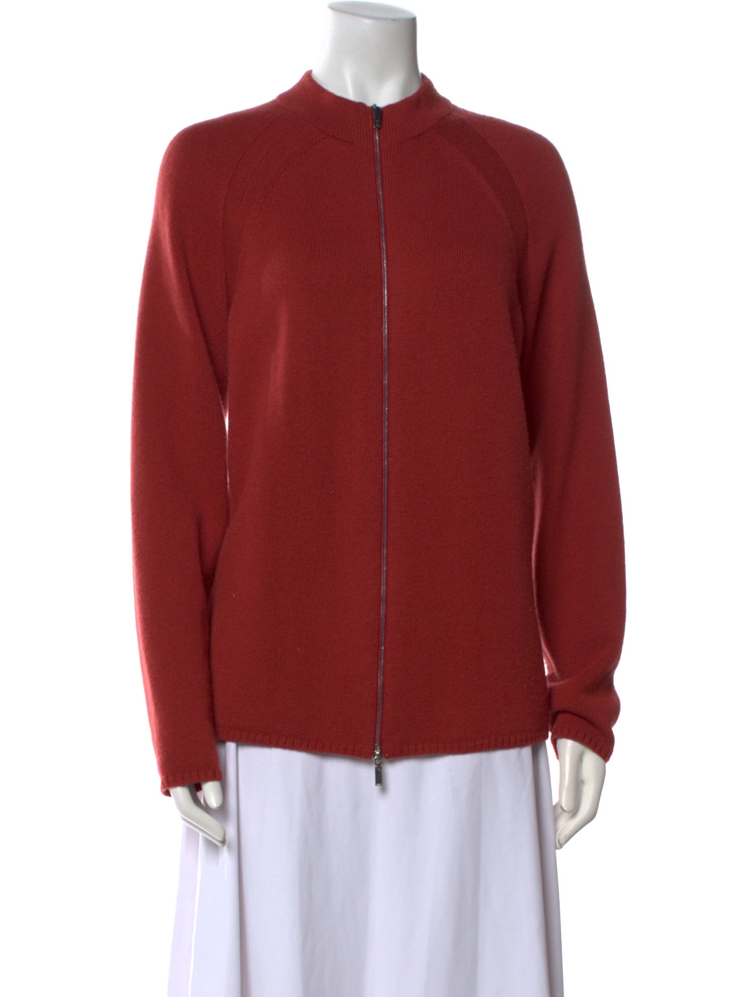 Lafayette 148 Cashmere Mock Neck Sweater