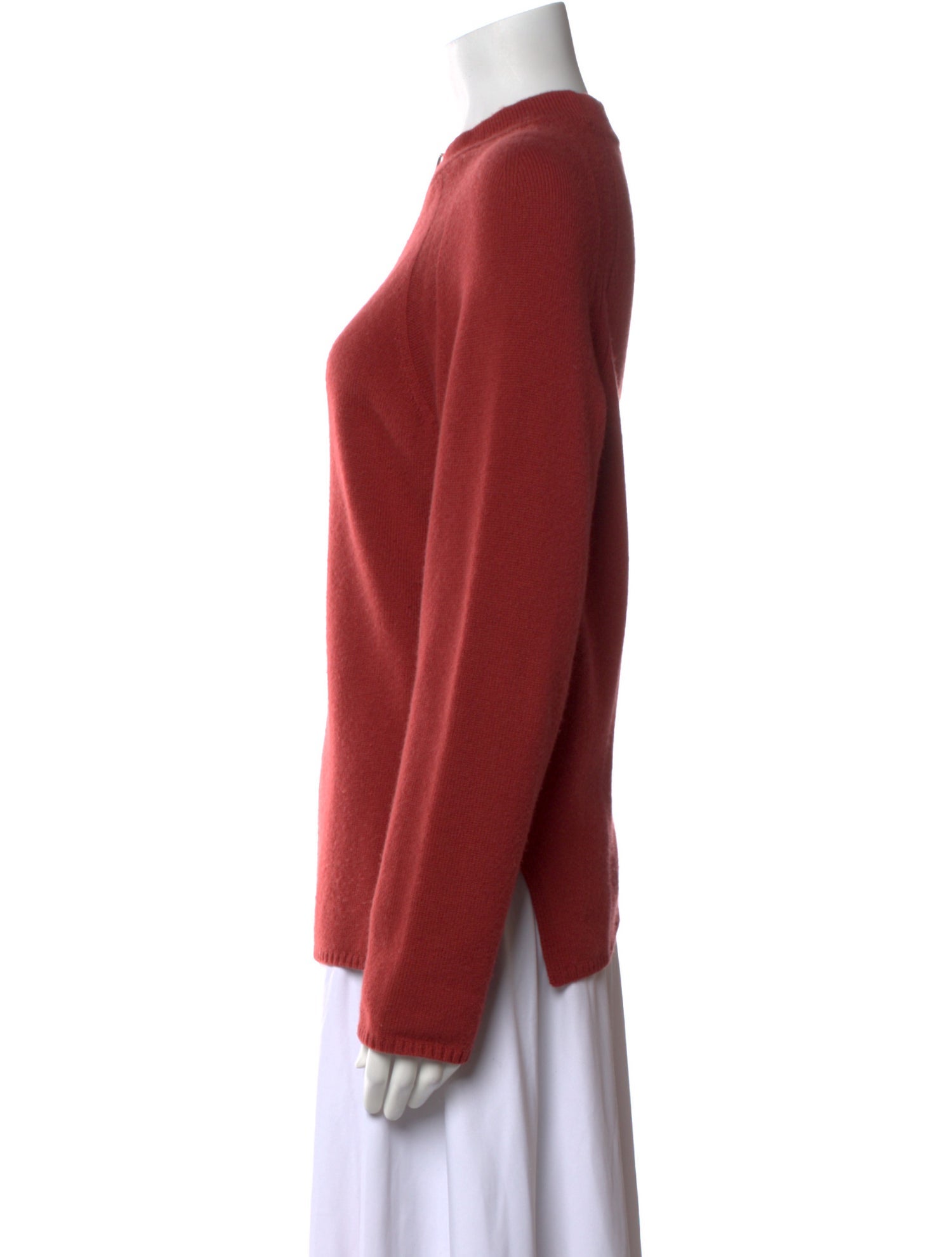 Lafayette 148 Cashmere Mock Neck Sweater