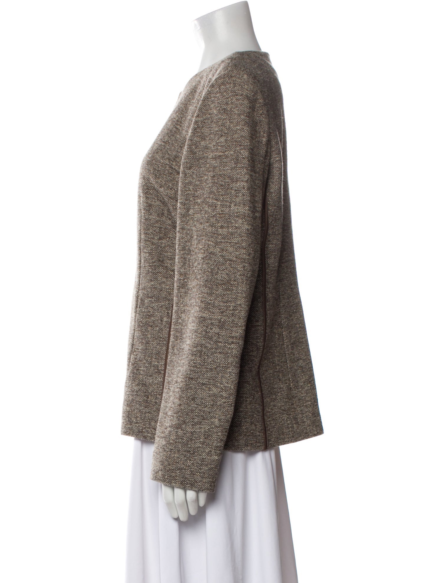 Lafayette 148 Tweed Pattern Evening Jacket