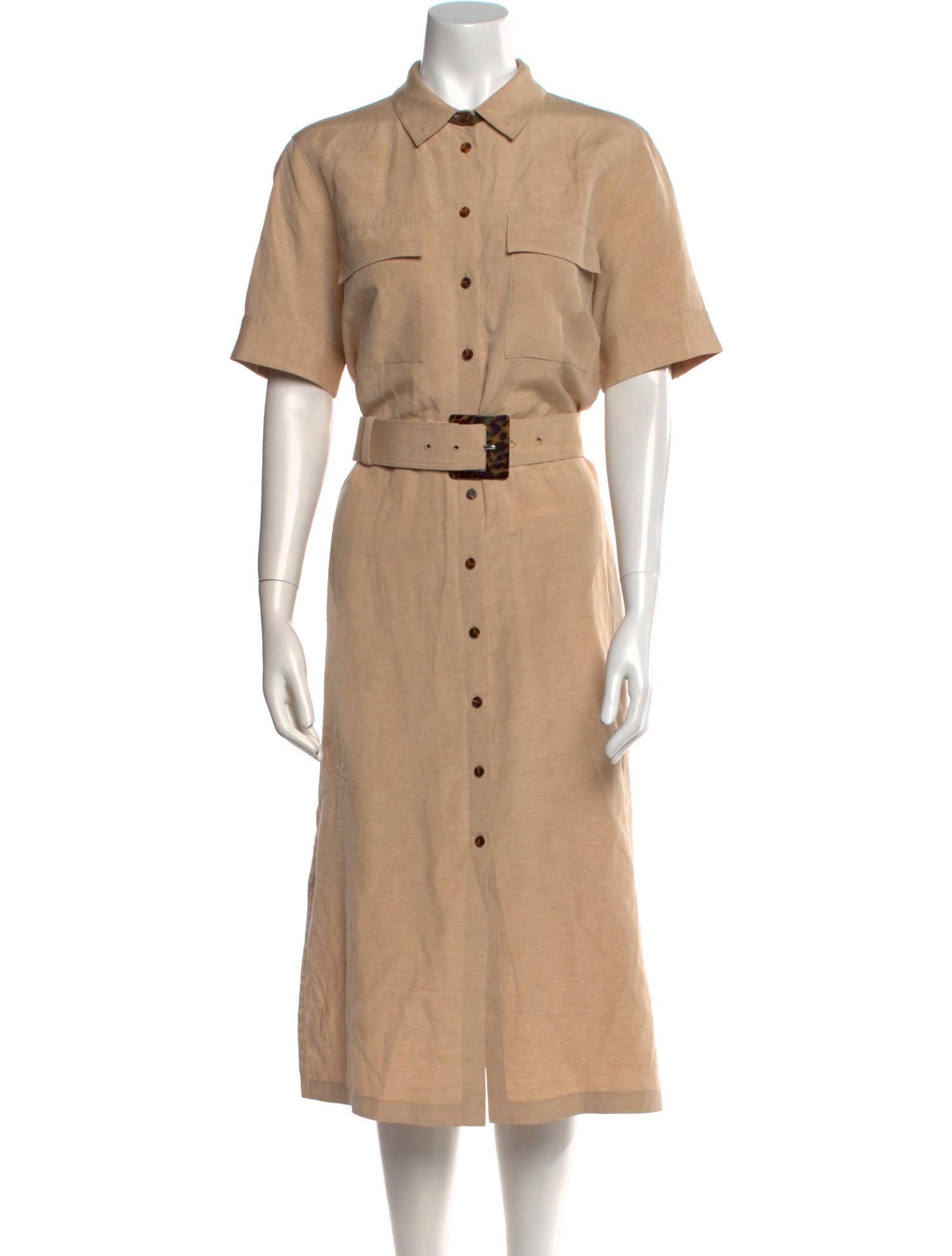 Lafayette 148 Silk Midi Length Dress