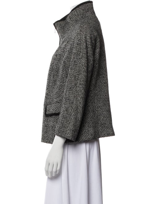 Lafayette 148 Virgin Wool Printed Jacket