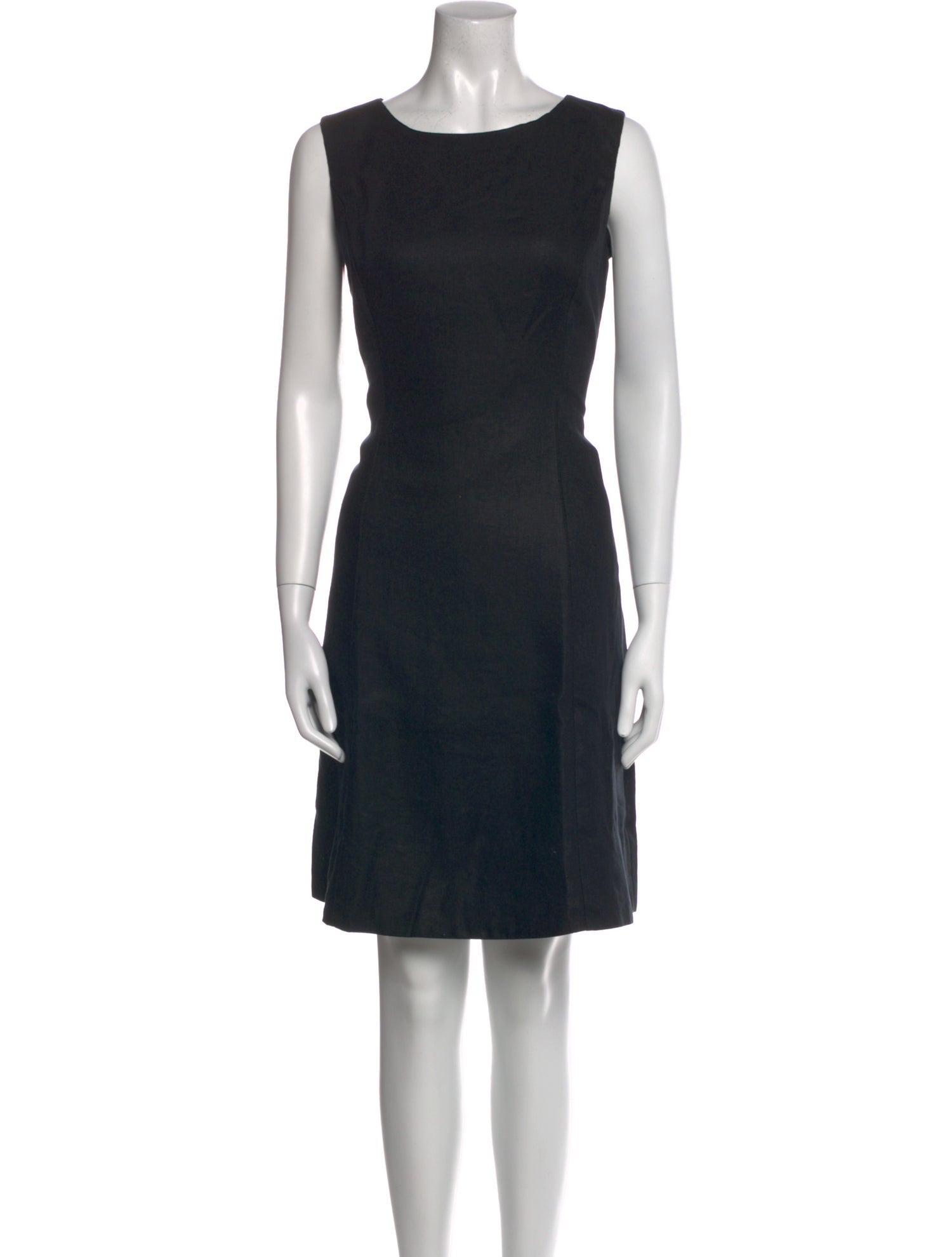 Lafayette 148 Scoop Neck Mini Dress