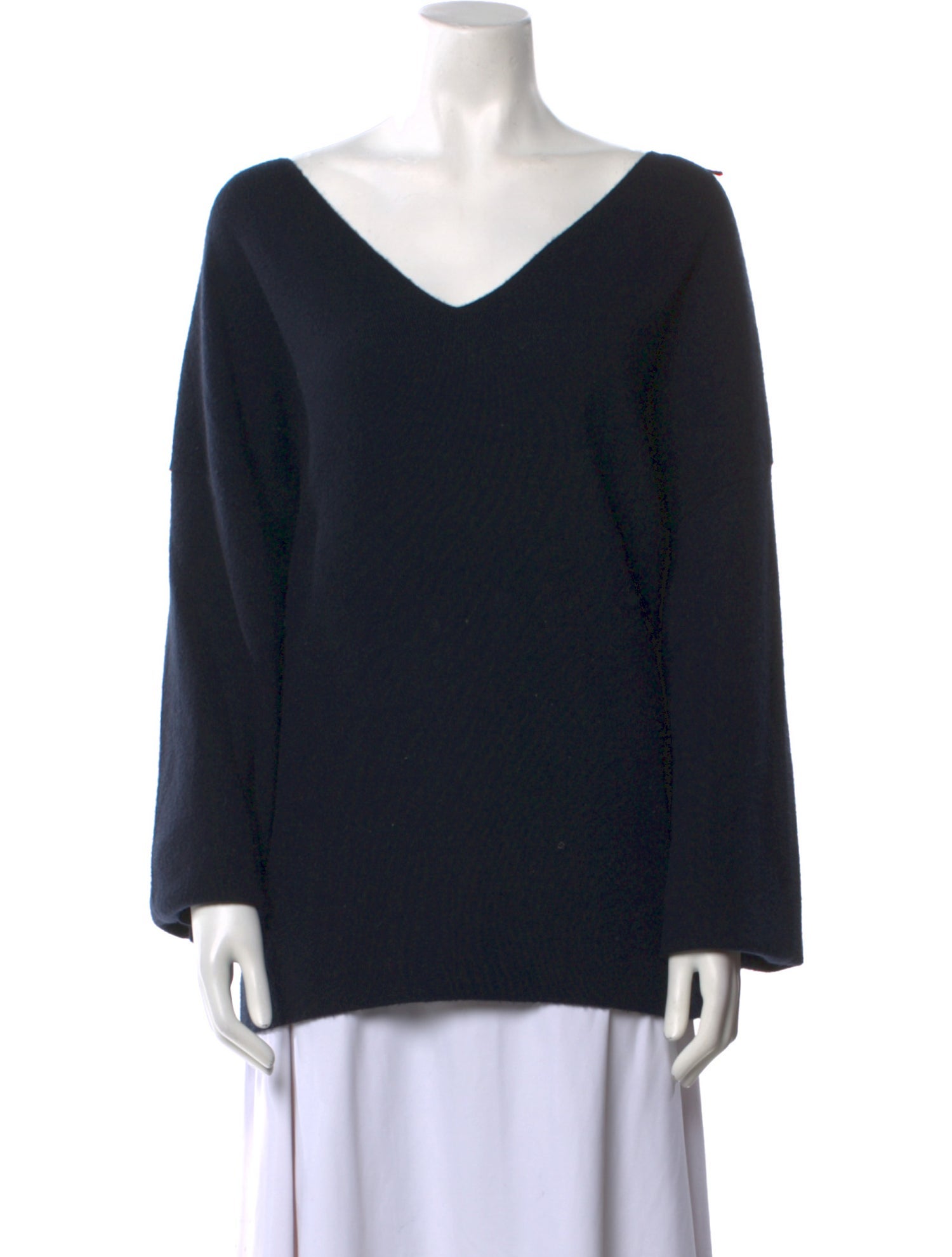 Lafayette 148 Cashmere V-Neck Sweater