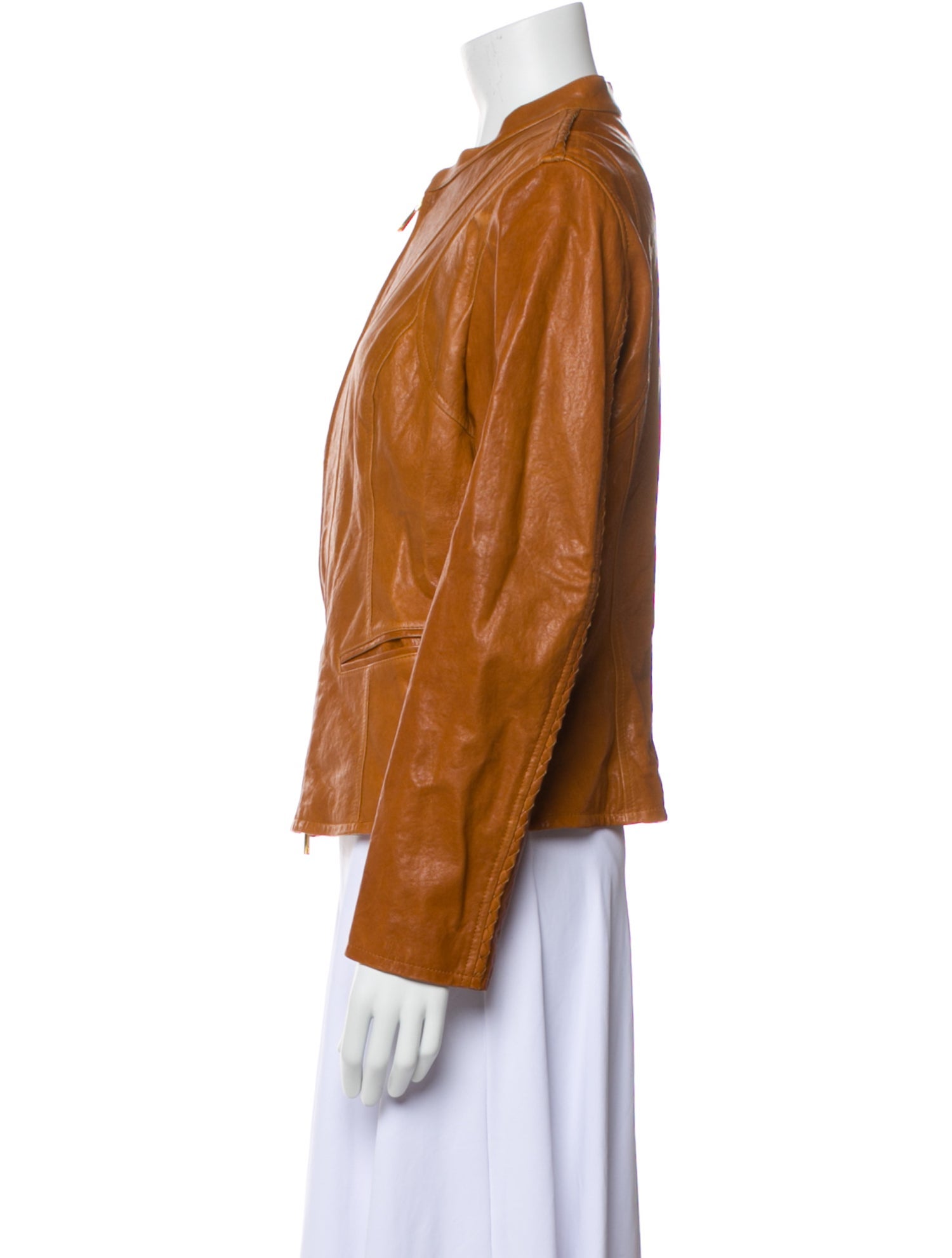 Lafayette 148 Leather Biker Jacket