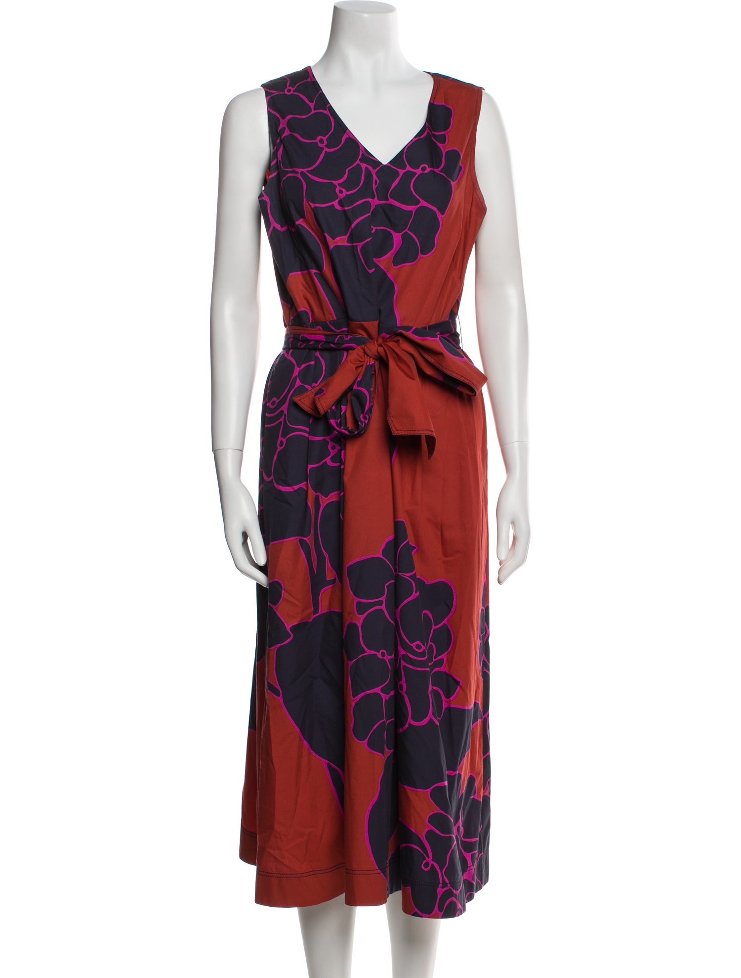 Lafayette 148 Printed Long Dress