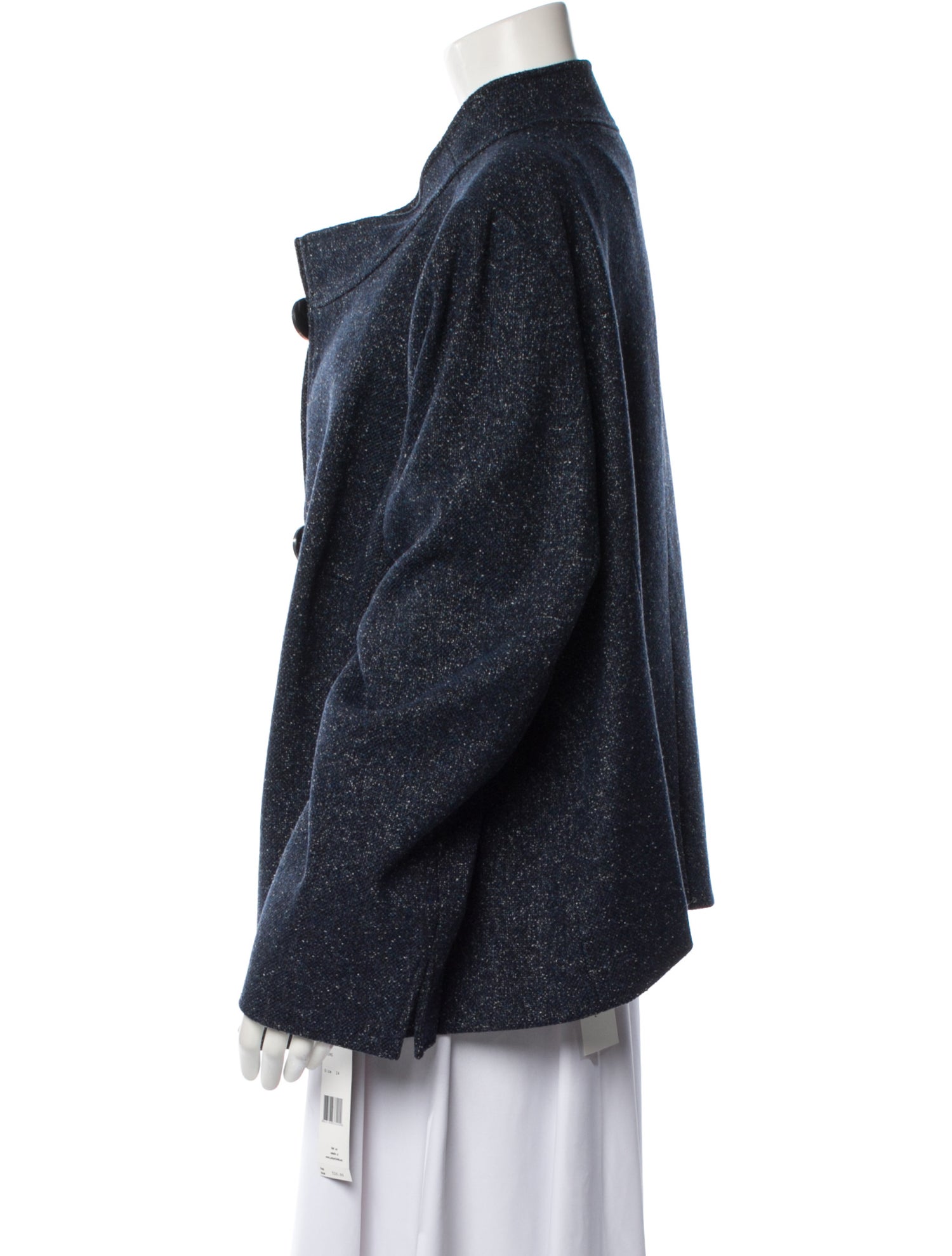 Lafayette 148 Tweed Pattern Denim Jacket w/ Tags