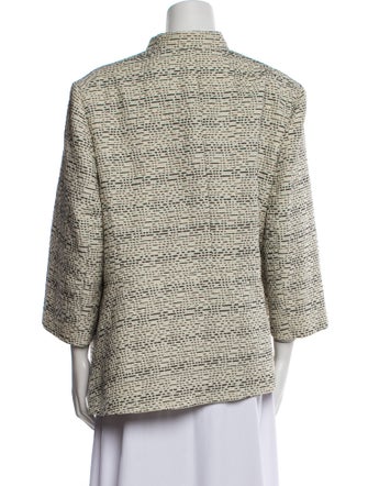 Lafayette 148 Striped Evening Jacket