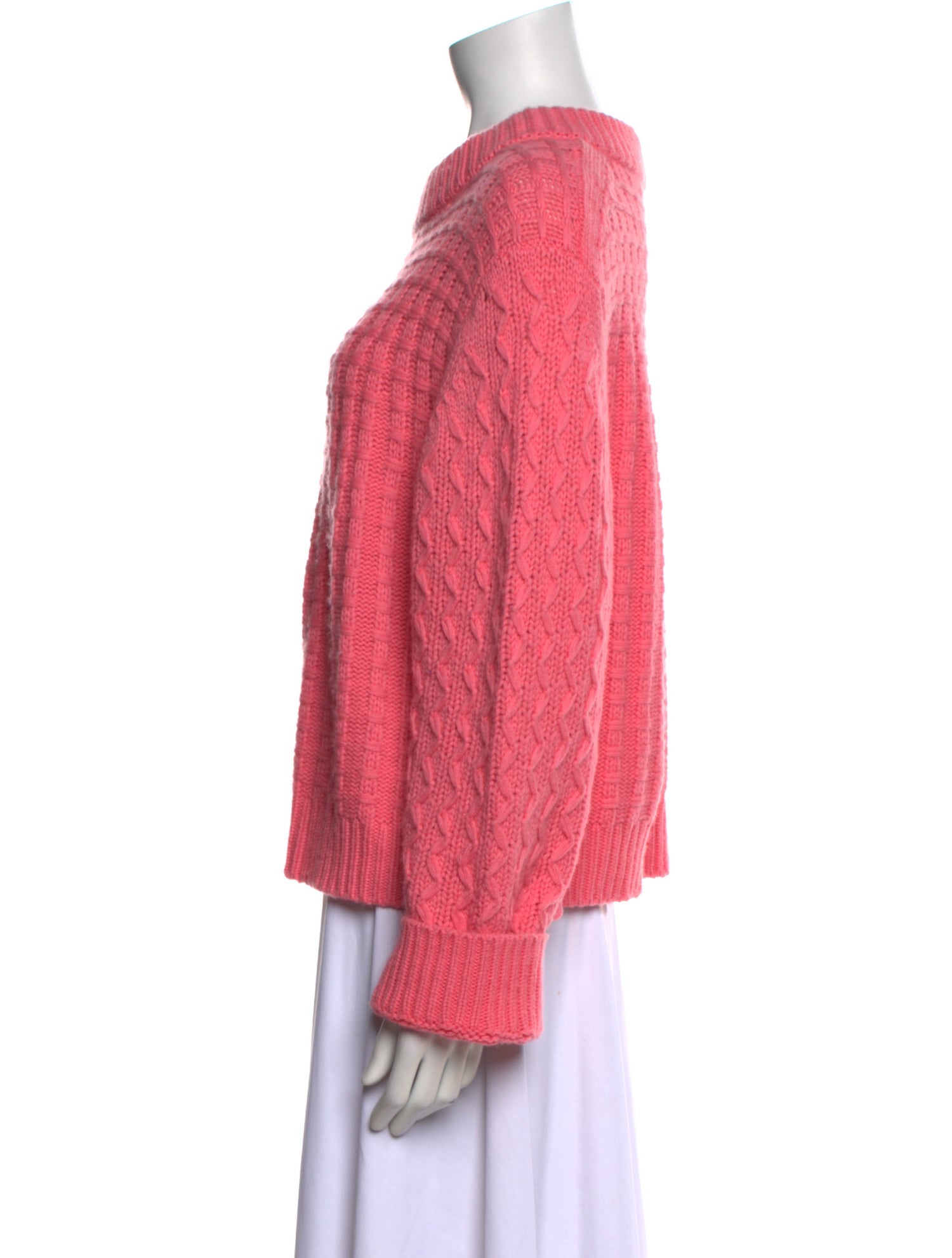 Lafayette 148 Cashmere Mock Neck Sweater