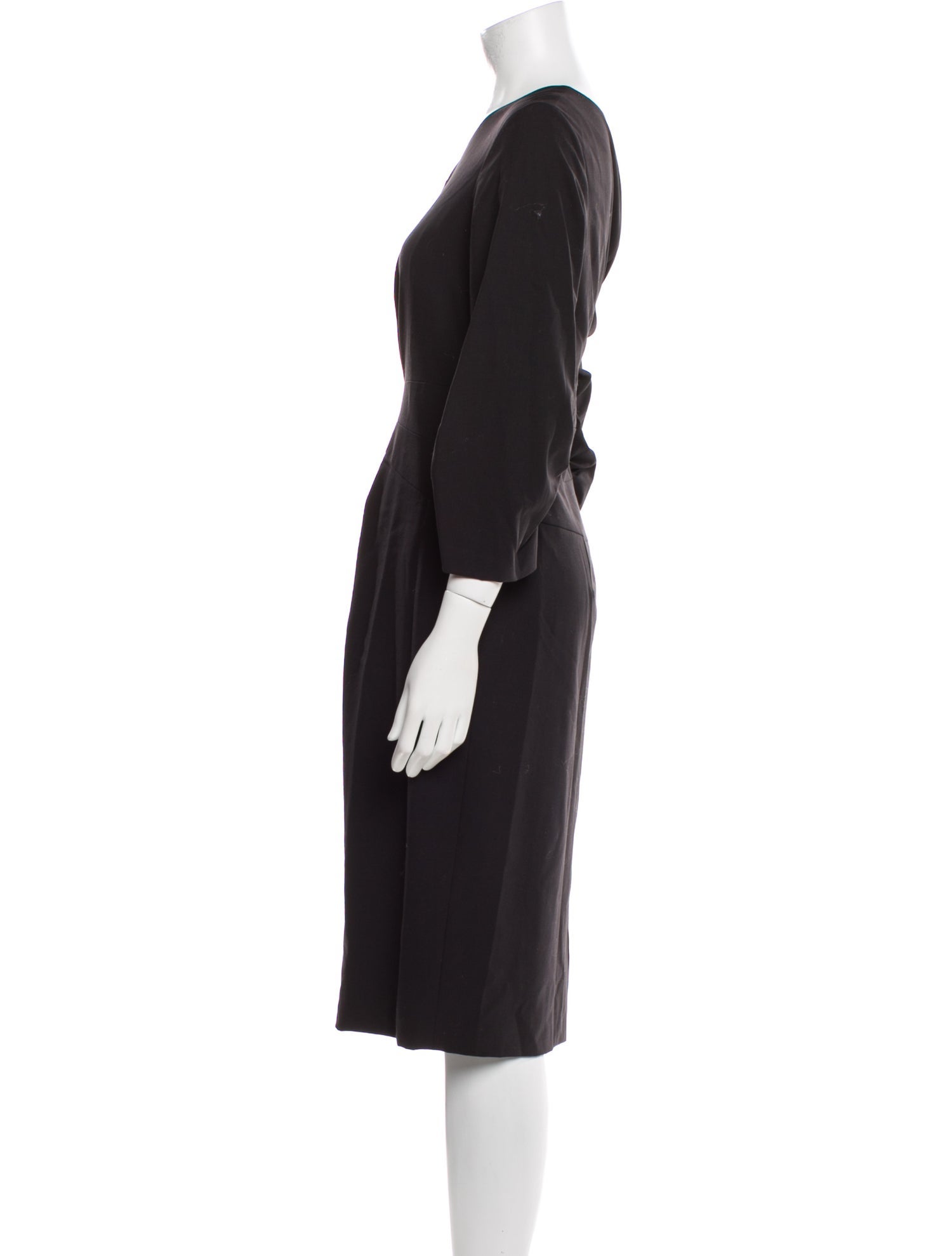 Lafayette 148 Wool Midi Length Dress w/ Tags