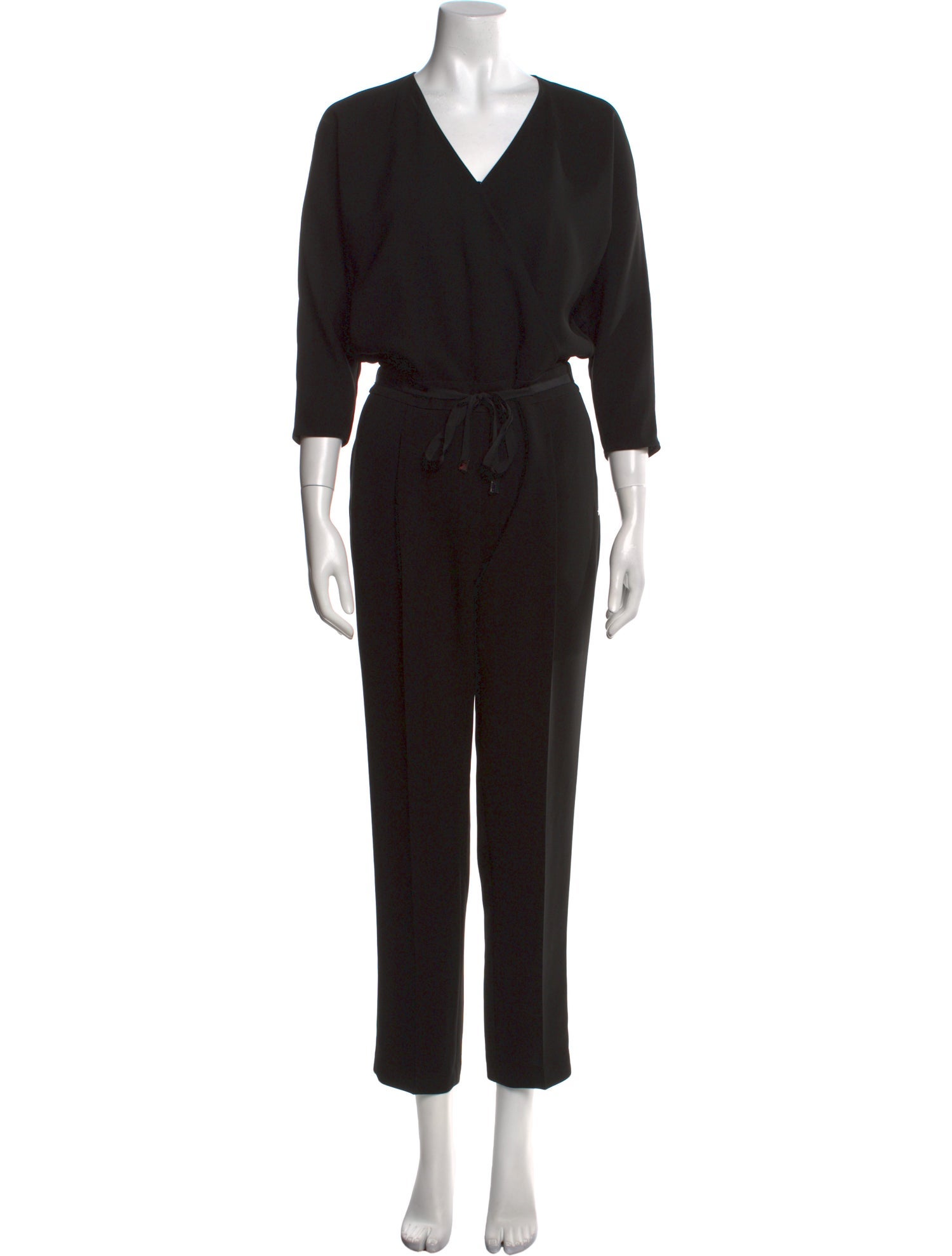 Lafayette 148 V-Neck Jumpsuit