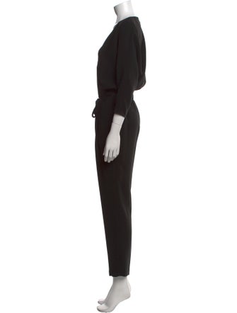 Lafayette 148 V-Neck Jumpsuit