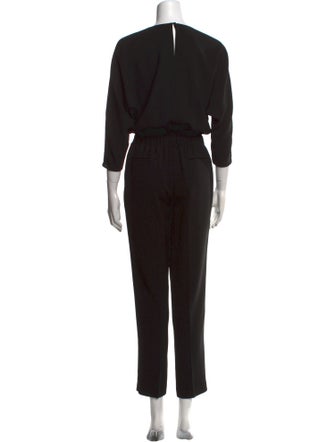 Lafayette 148 V-Neck Jumpsuit