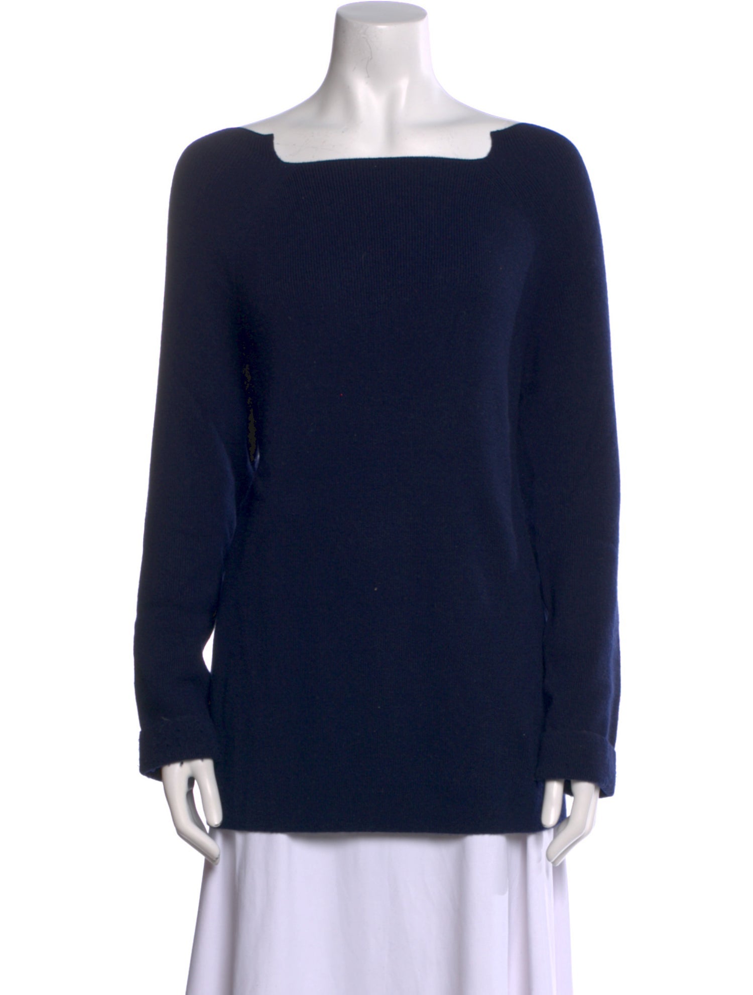 Lafayette 148 Cashmere Bateau Neckline Sweater
