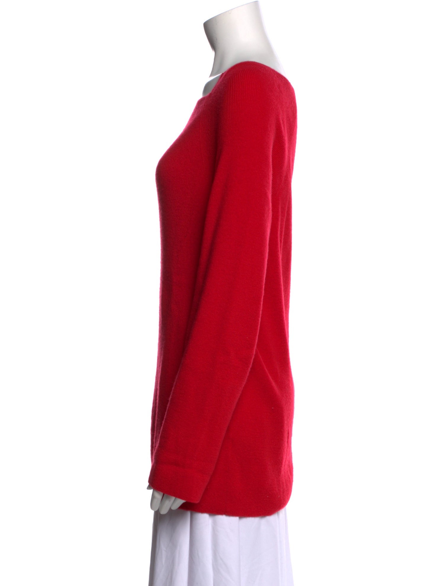 Lafayette 148 Cashmere Square Neckline Sweater