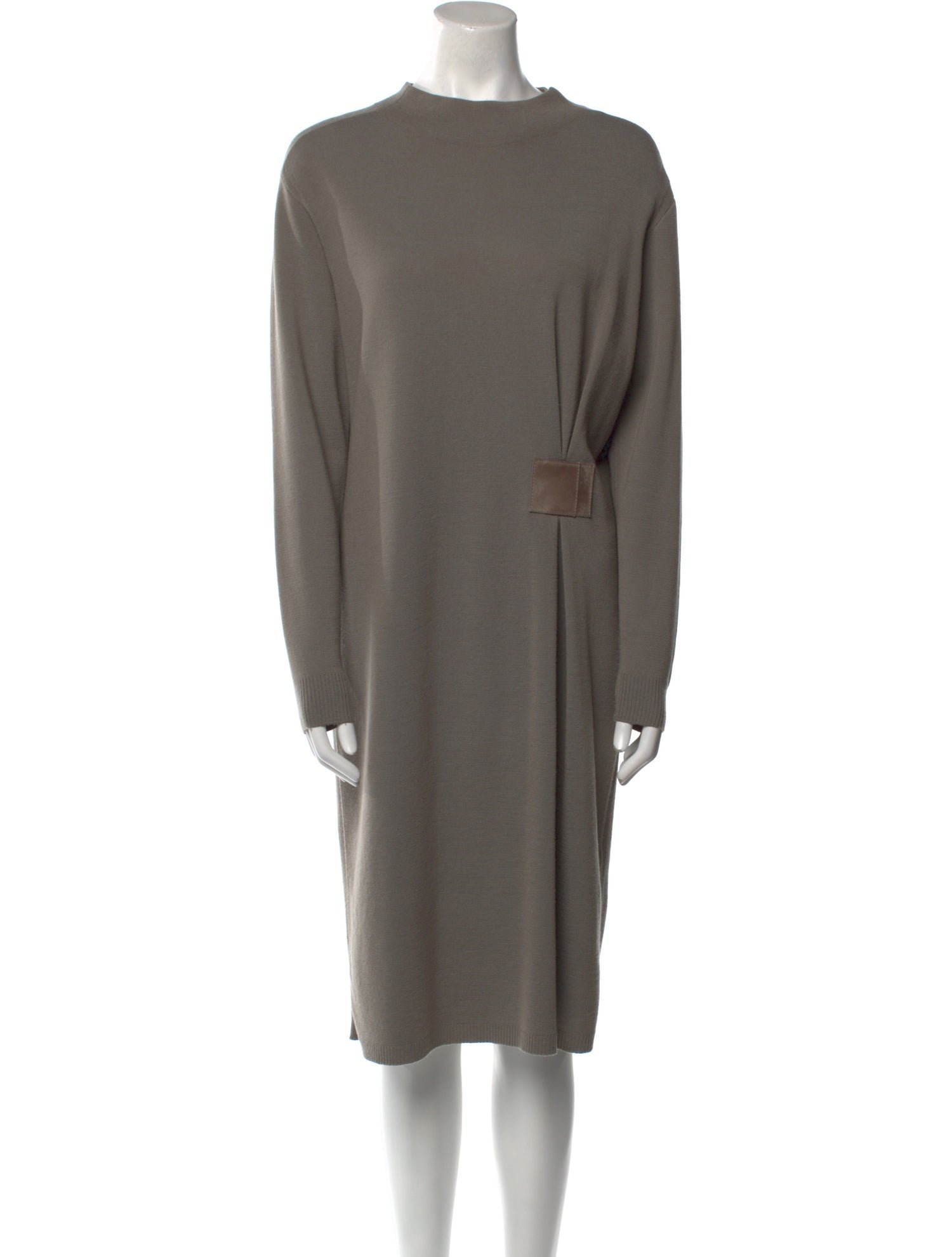 Lafayette 148 Wool Midi Length Dress