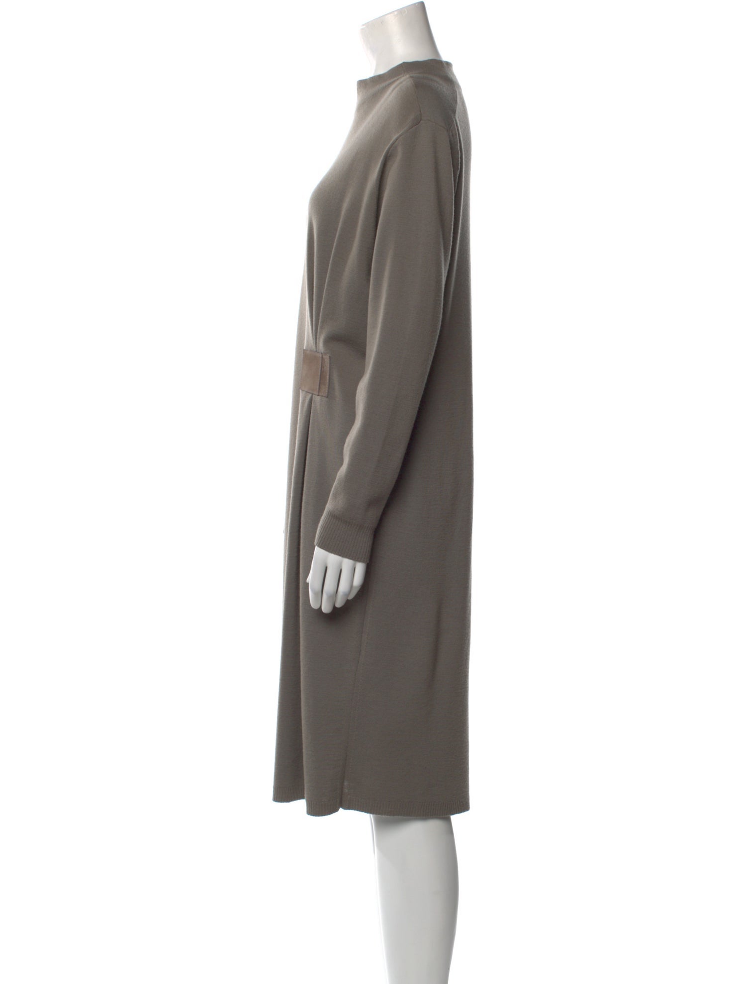 Lafayette 148 Wool Midi Length Dress