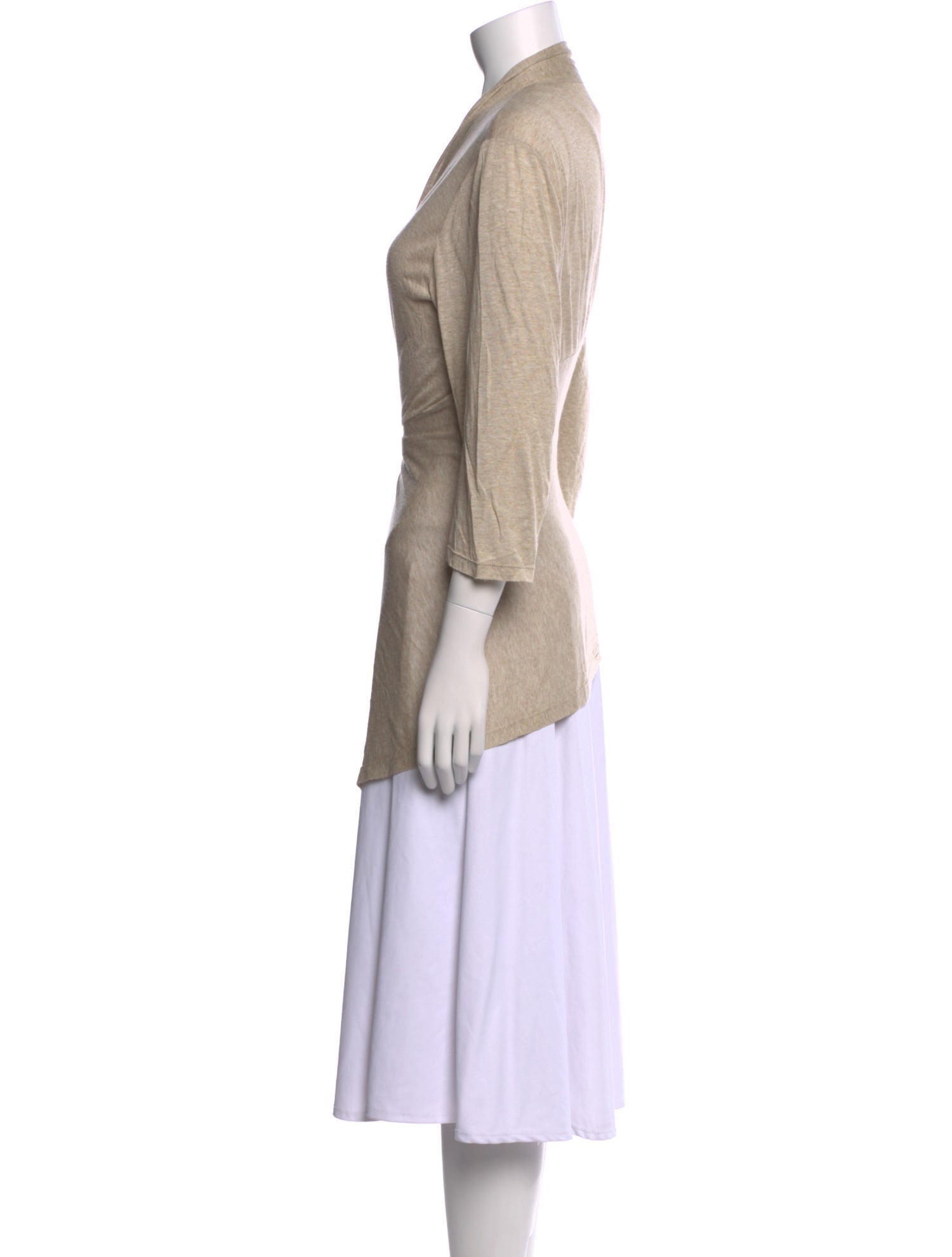 Lafayette 148 Linen Cowl Neck Sweater