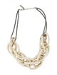 Lafayette 148 Acrylic Link Necklace