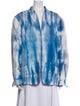 Lafayette 148 Tie-Dye Print Jacket