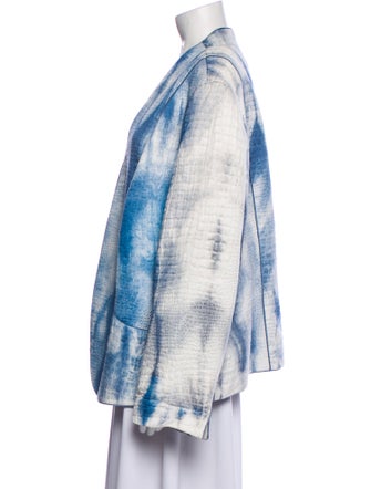 Lafayette 148 Tie-Dye Print Jacket