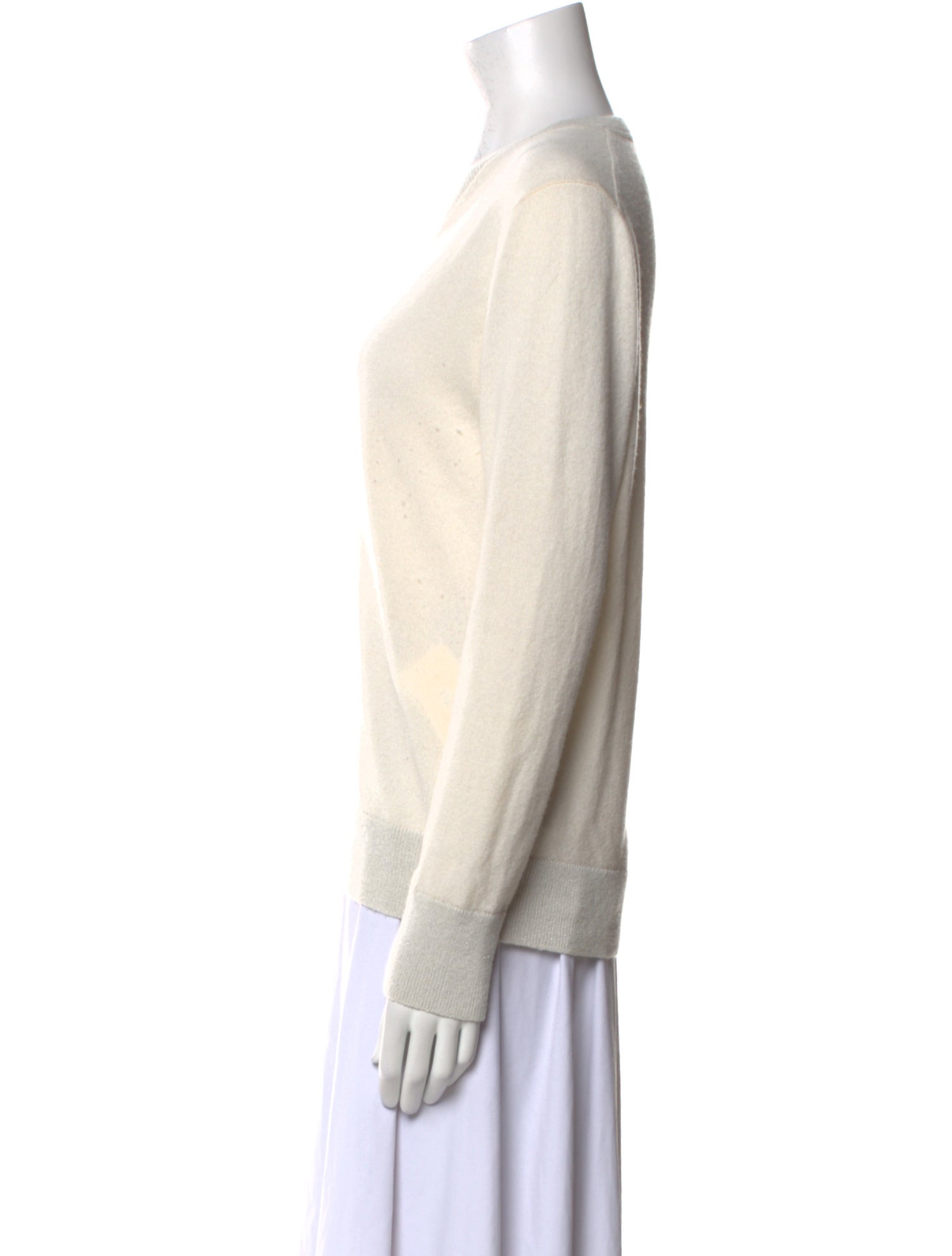 Lafayette 148 Cashmere V-Neck Sweater