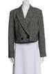 Lafayette 148 Wool Houndstooth Print Blazer