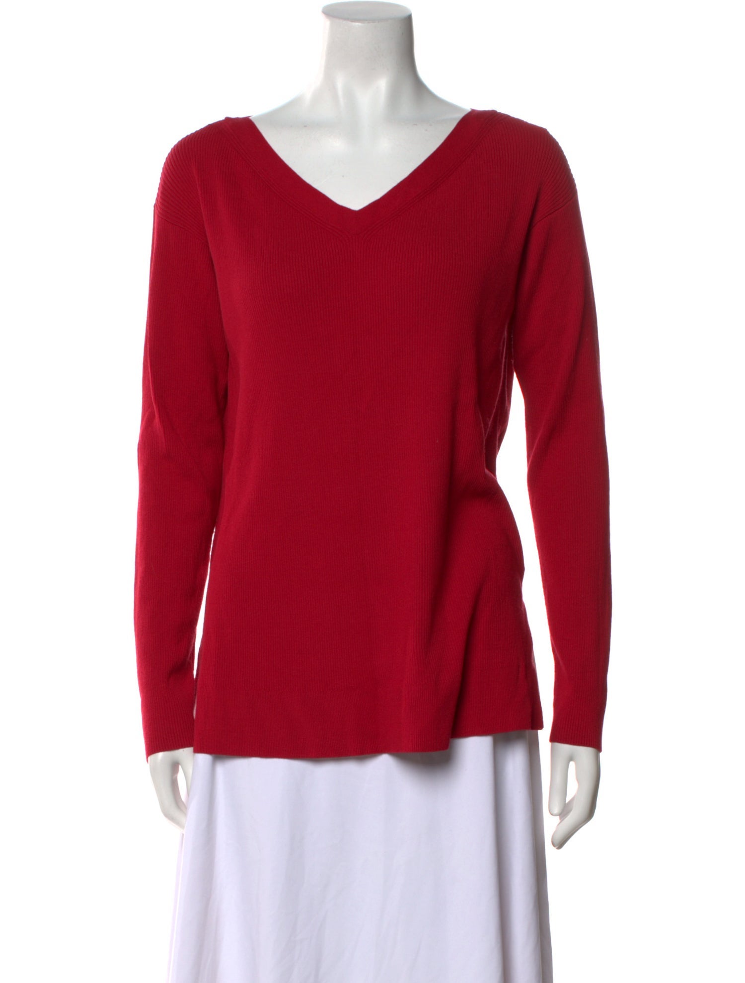 Lafayette 148 V-Neck Sweater