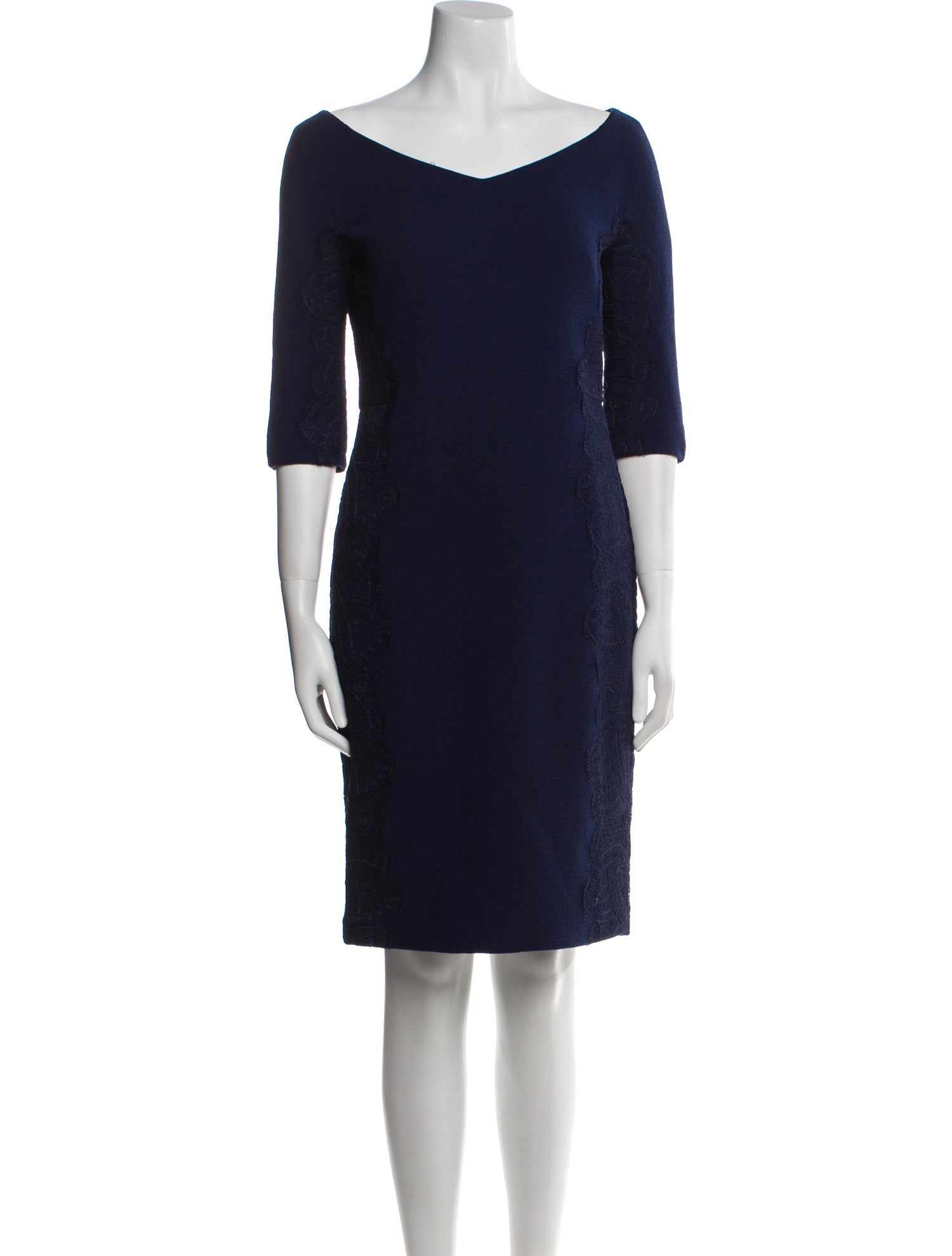 Lafayette 148 Wool Knee-Length Dress w/ Tags