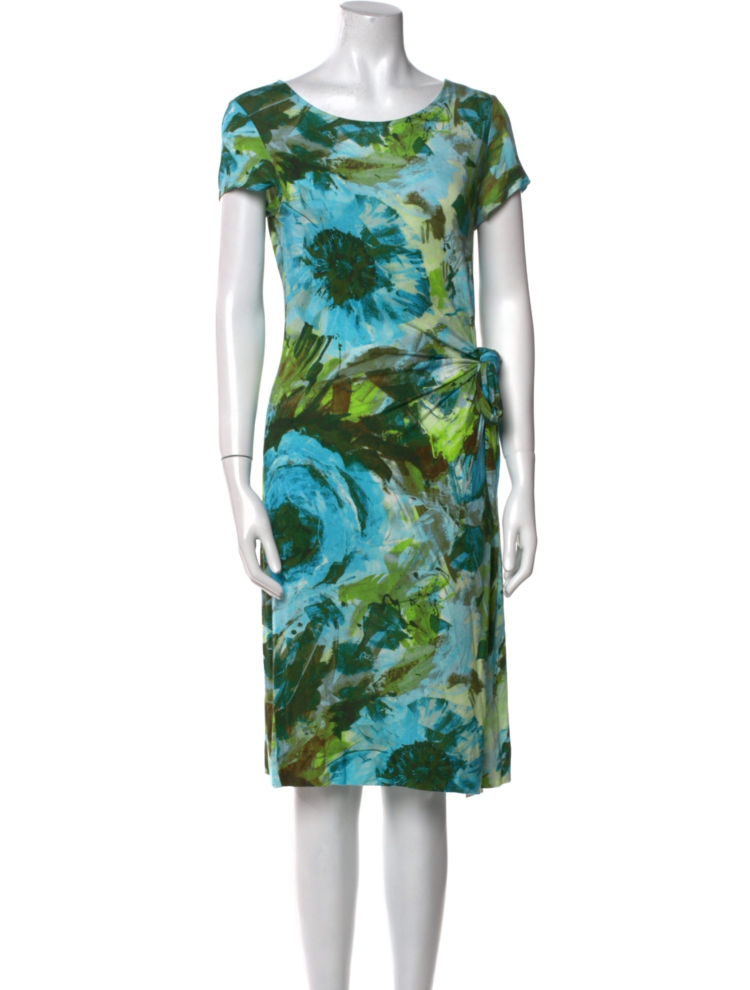 Lafayette 148 Printed Mini Dress