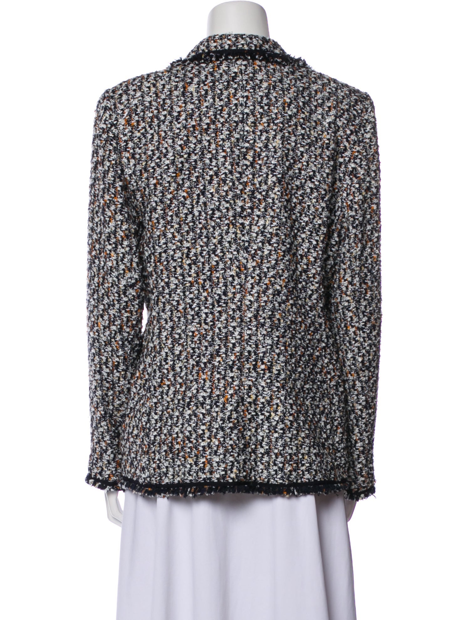 Lafayette 148 Tweed Pattern Blazer