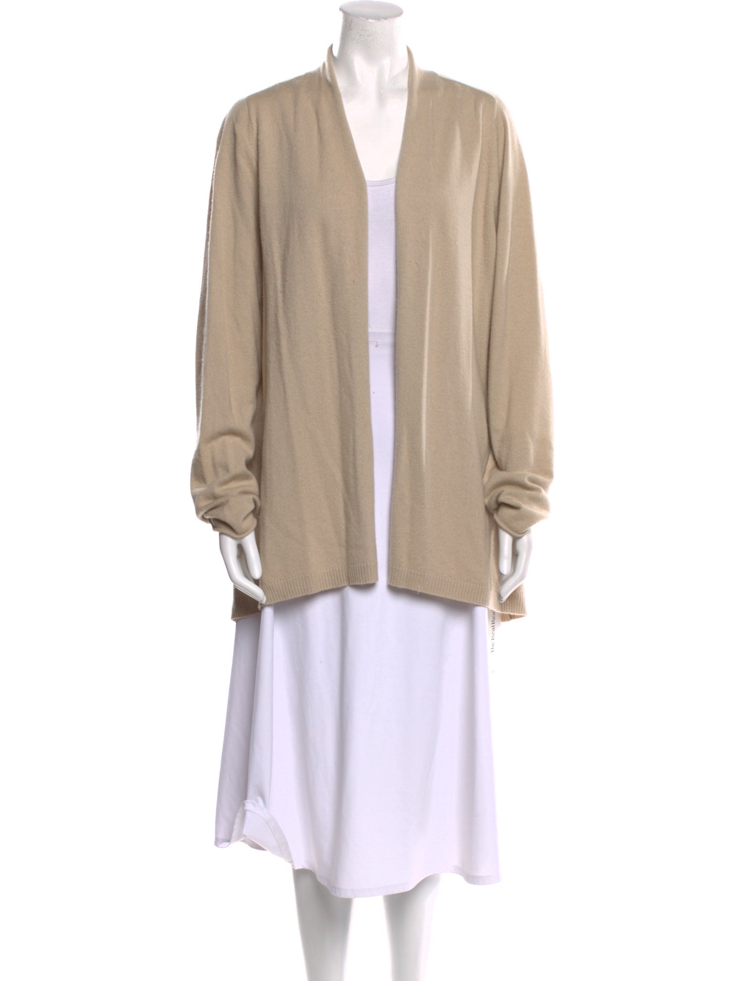 Lafayette 148 Cashmere Open Front Sweater