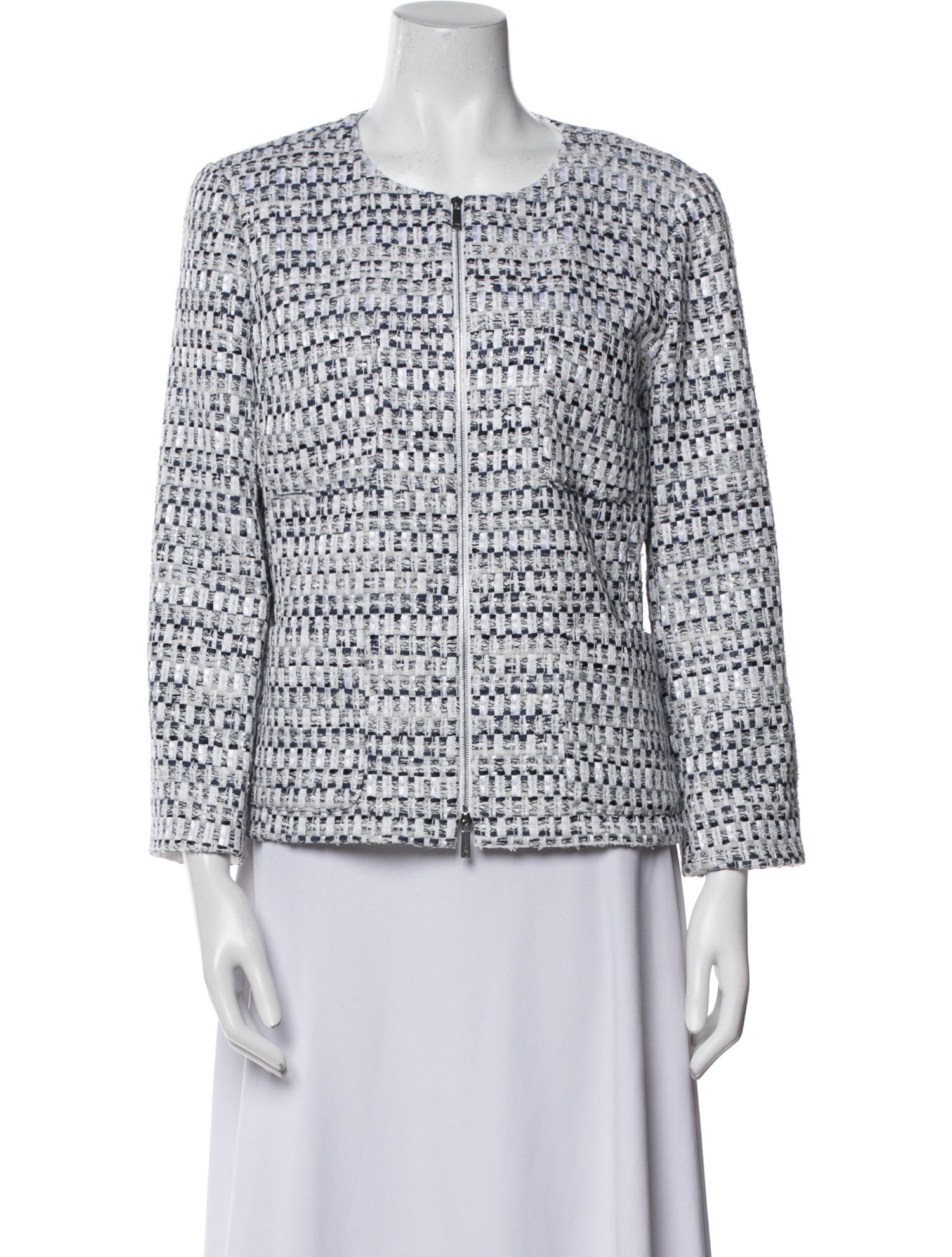 Lafayette 148 Printed Evening Jacket