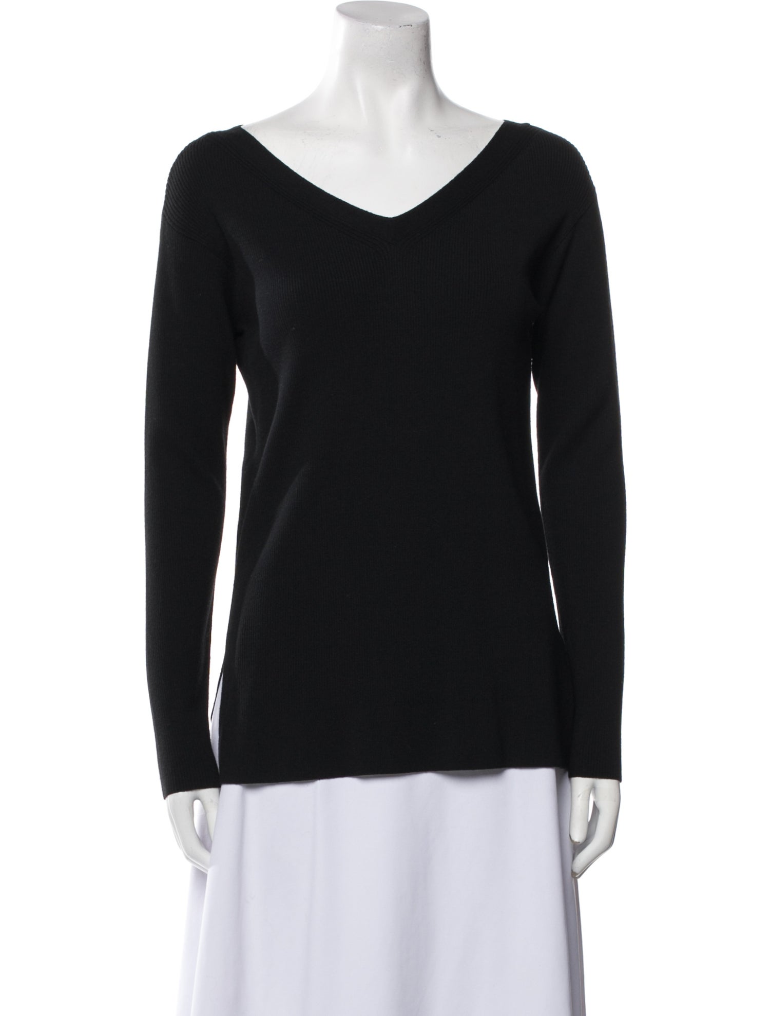 Lafayette 148 V-Neck Sweater