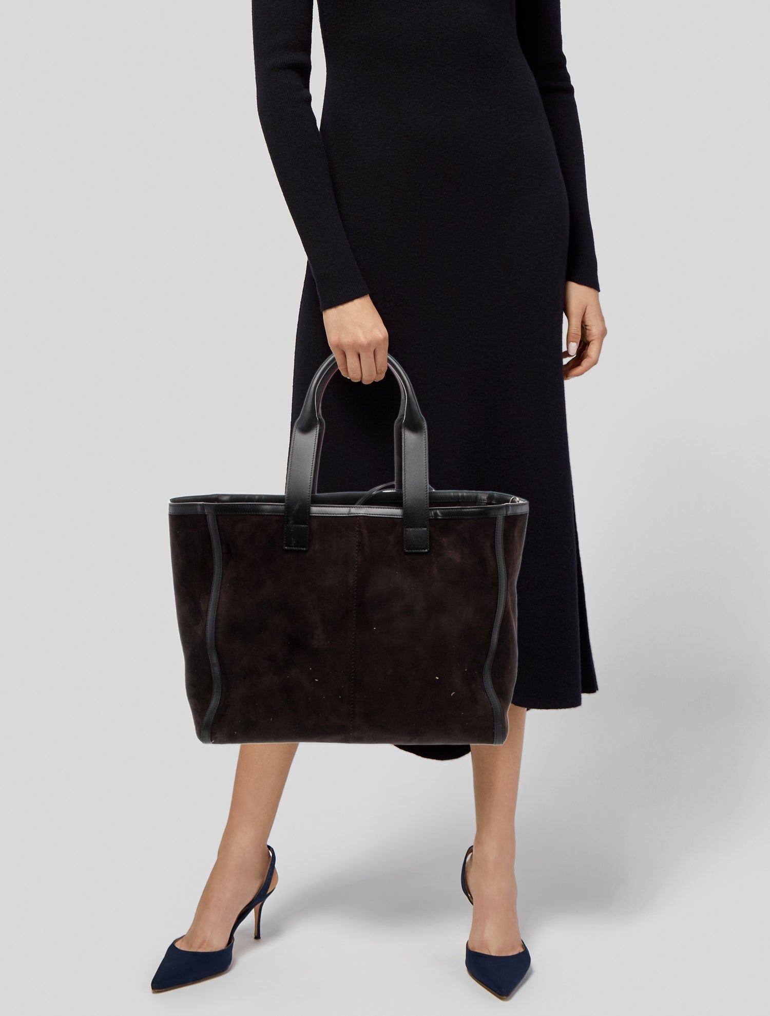 Lafayette 148 Suede Tote