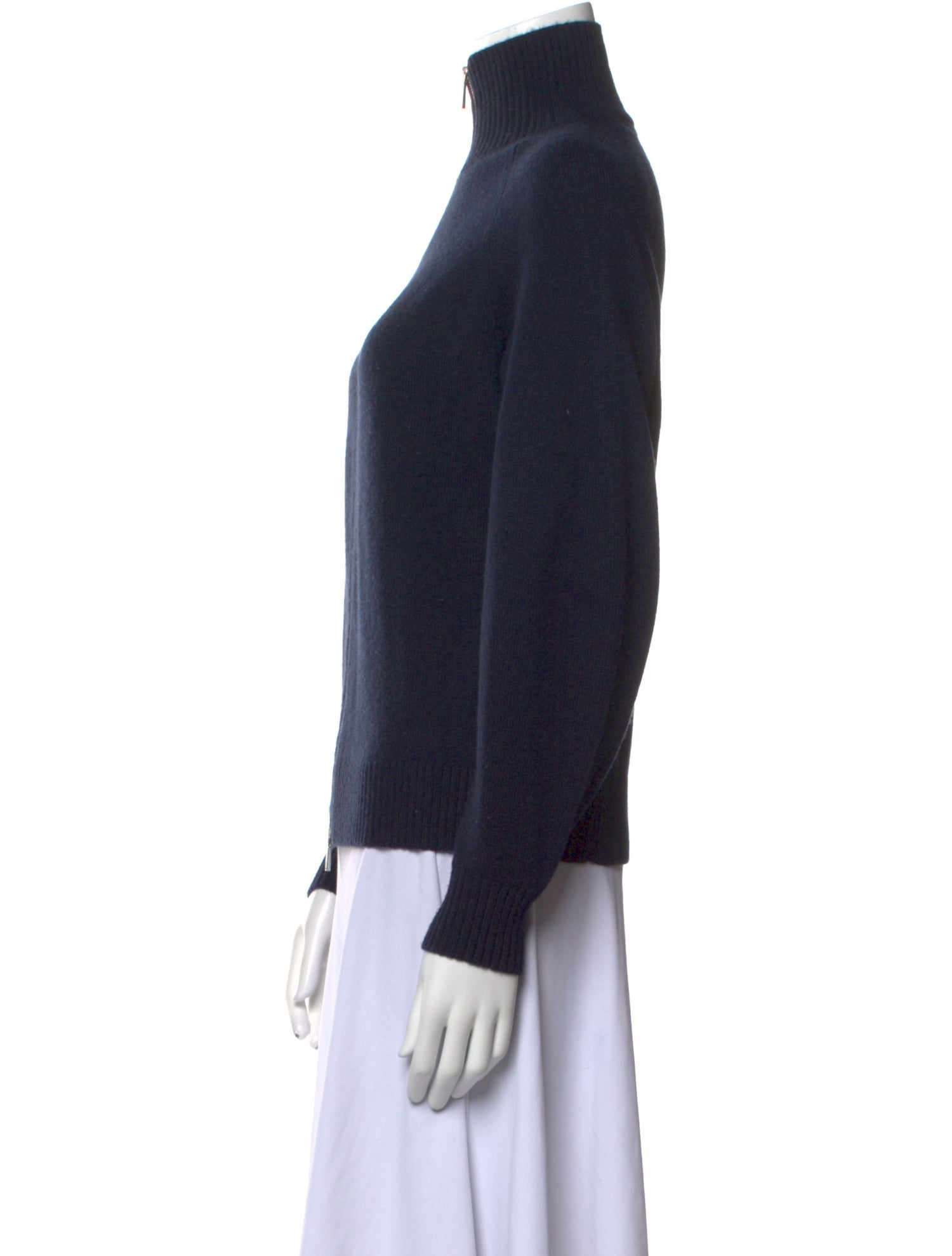 Lafayette 148 Cashmere Mock Neck Sweater