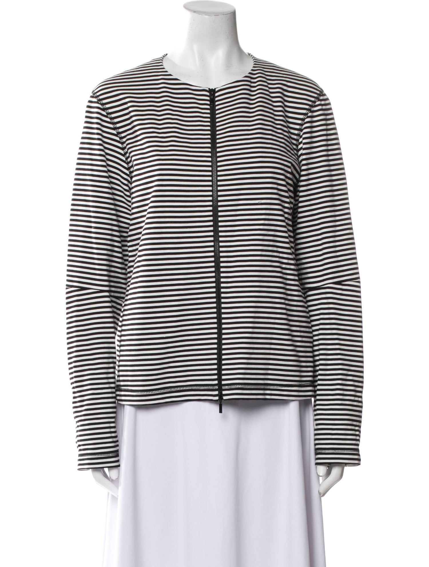Lafayette 148 Striped Jacket