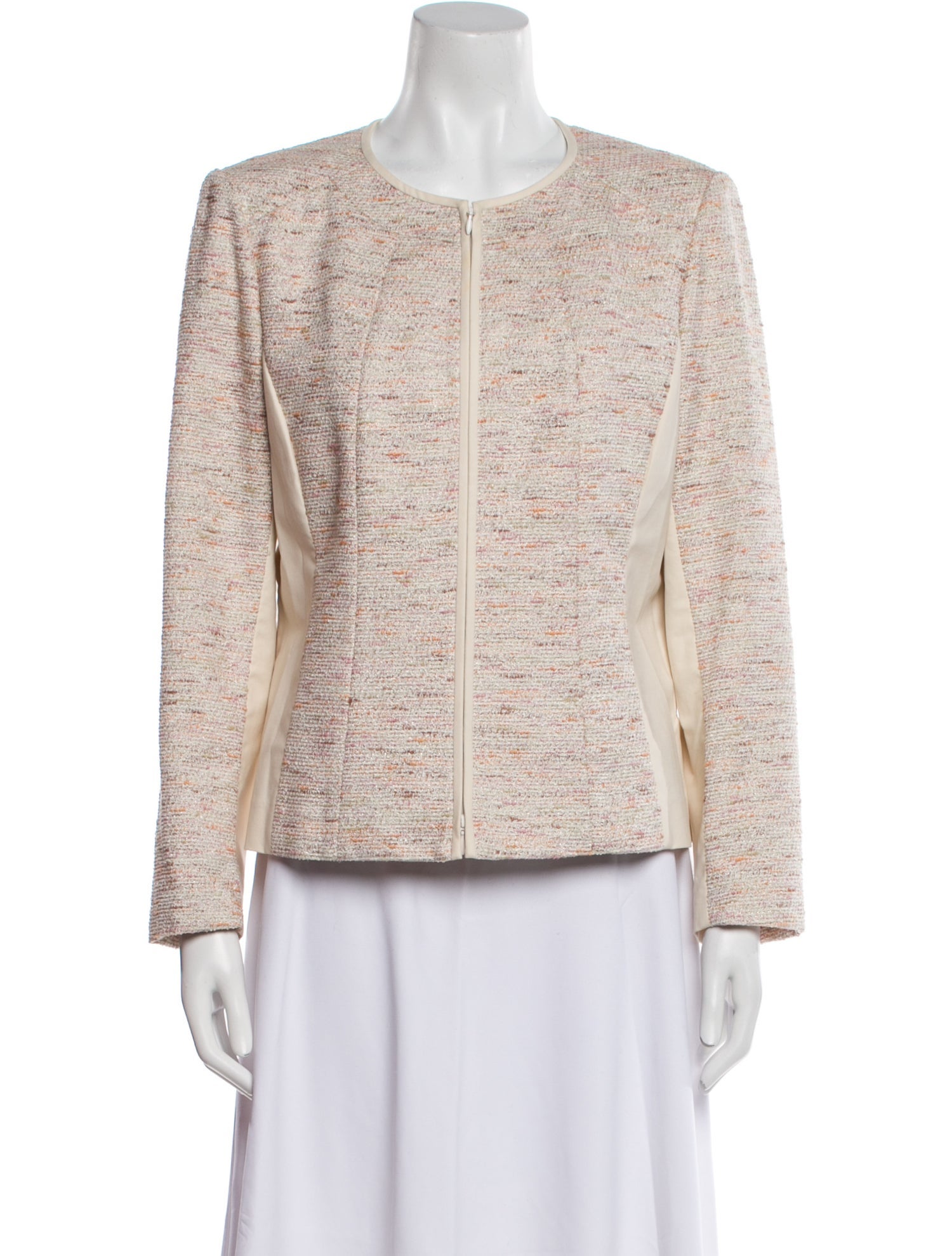 Lafayette 148 Tweed Pattern Evening Jacket