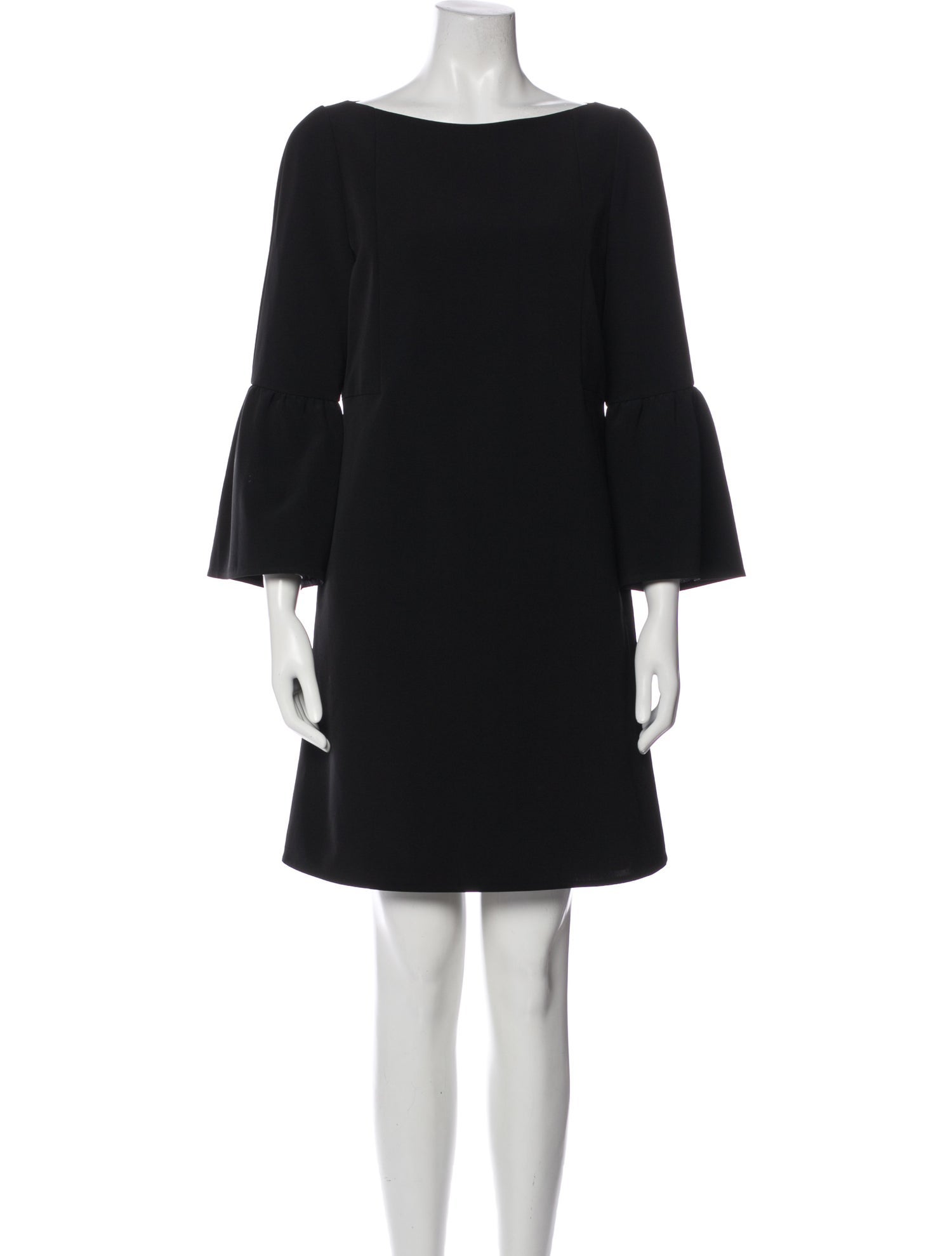 Lafayette 148 Bateau Neckline Mini Dress