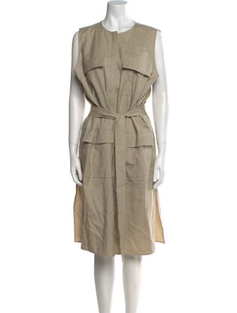 Lafayette 148 Wool Midi Length Dress